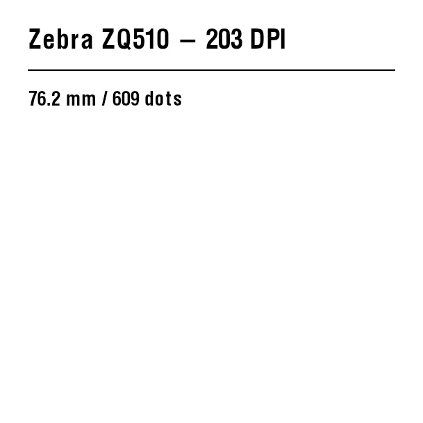 ZPL preview: Zebra ZQ510: ZPL guide